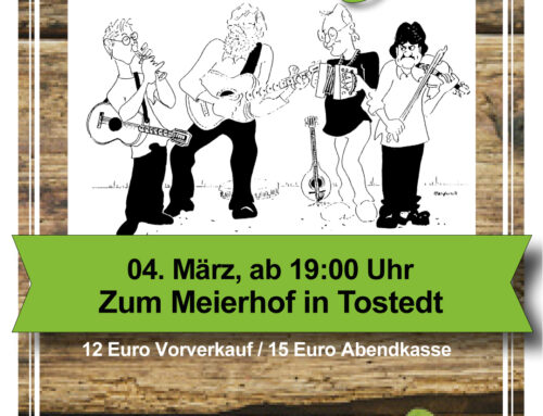 Die Töster Bürgerstiftung lädt zur Irish Night!